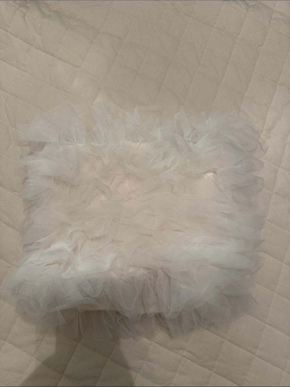 Ruffle Tulle Top